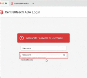 CentralReach ABA Login