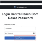 Login CentralReach Com Reset Password