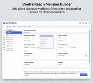 CentralReach Member Builder